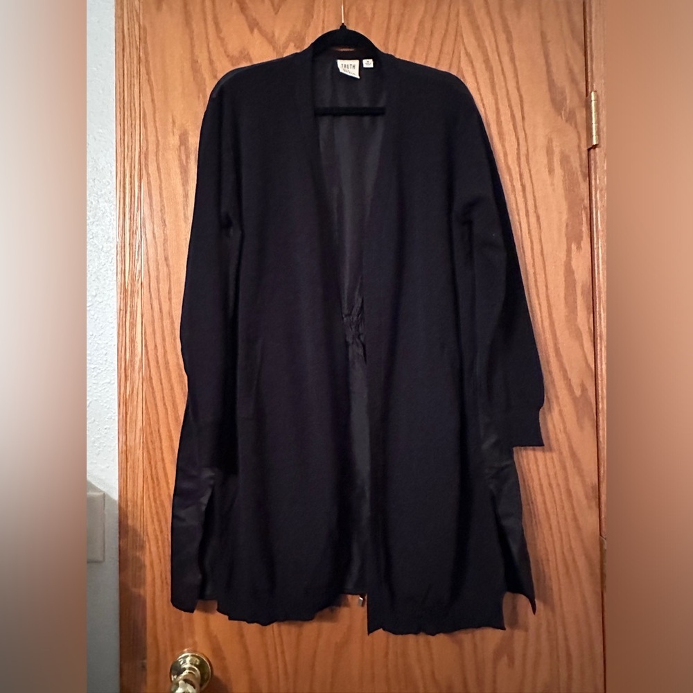 Truth & Style Mixed Media Cardigan - Size M